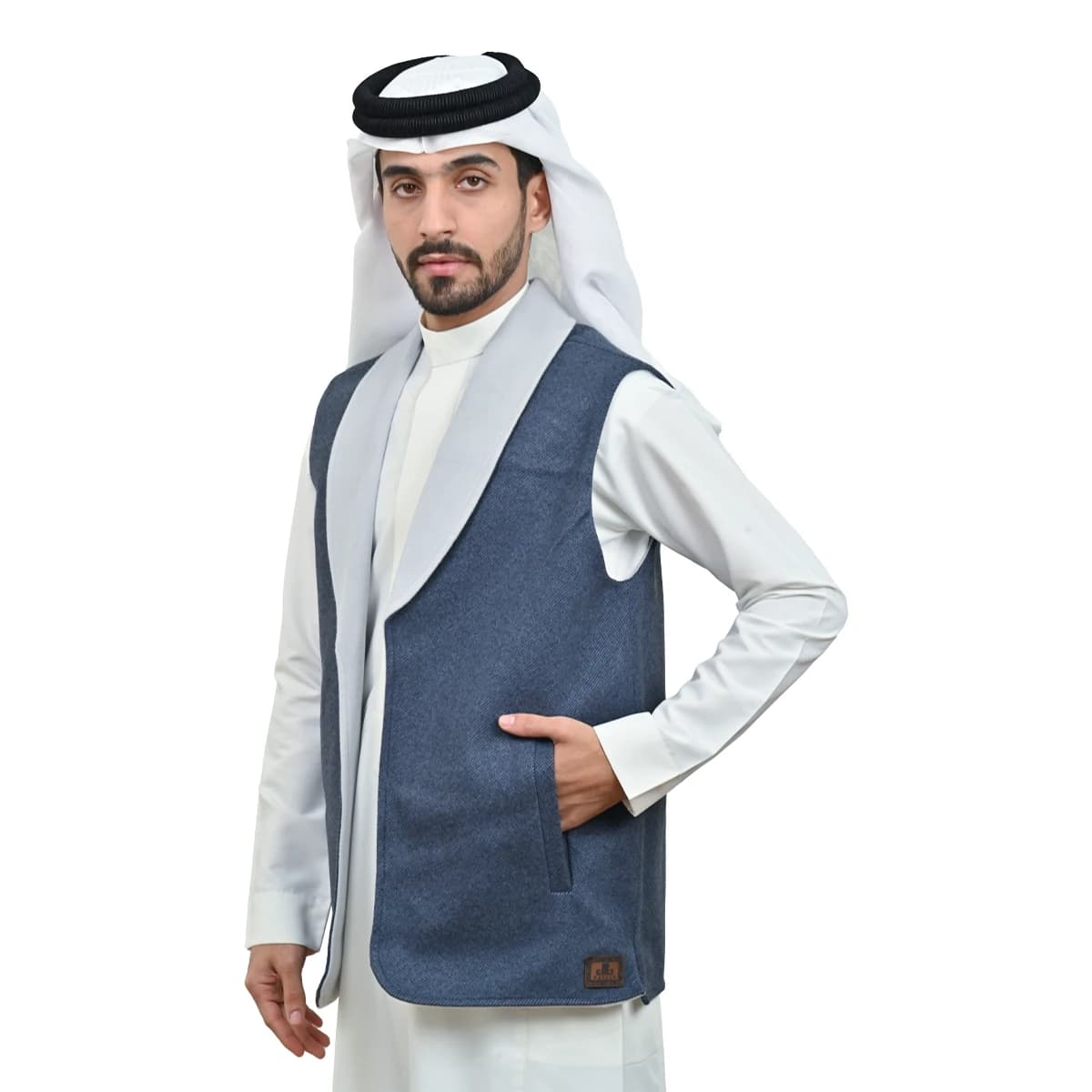 صديرية جوخ دبل فيس لف